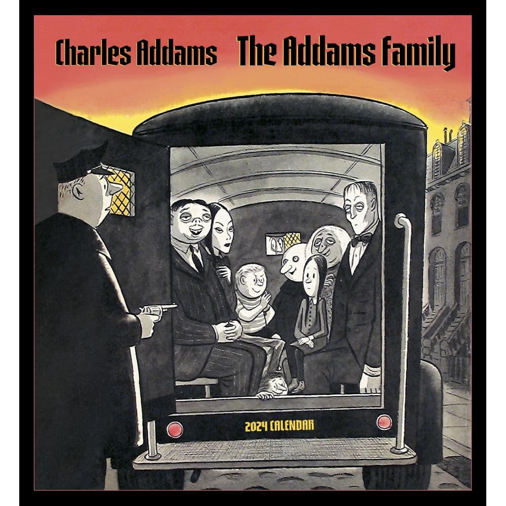 The Addams Family 2025 Wall Calendar