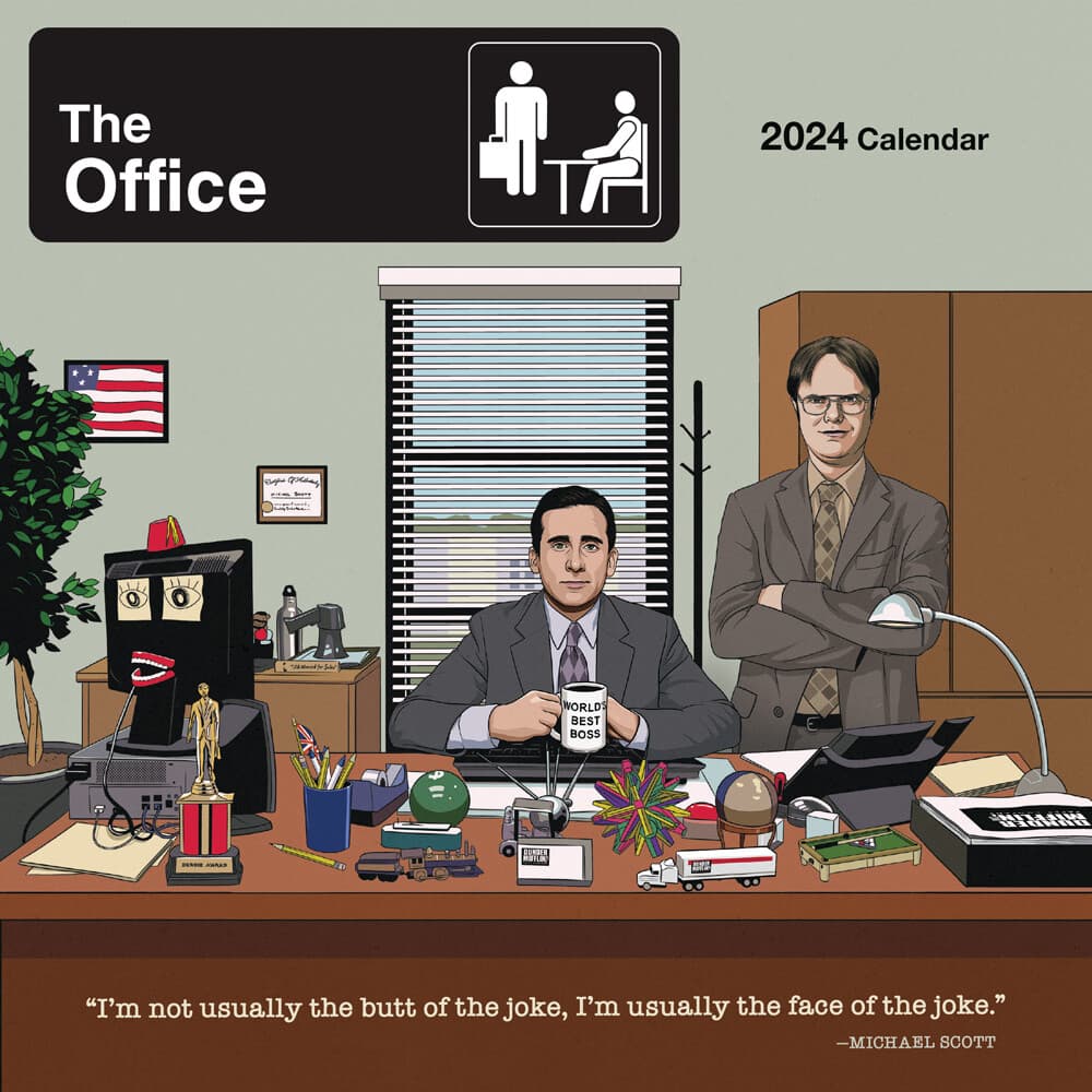 The Office 2024 Mini Wall Calendar