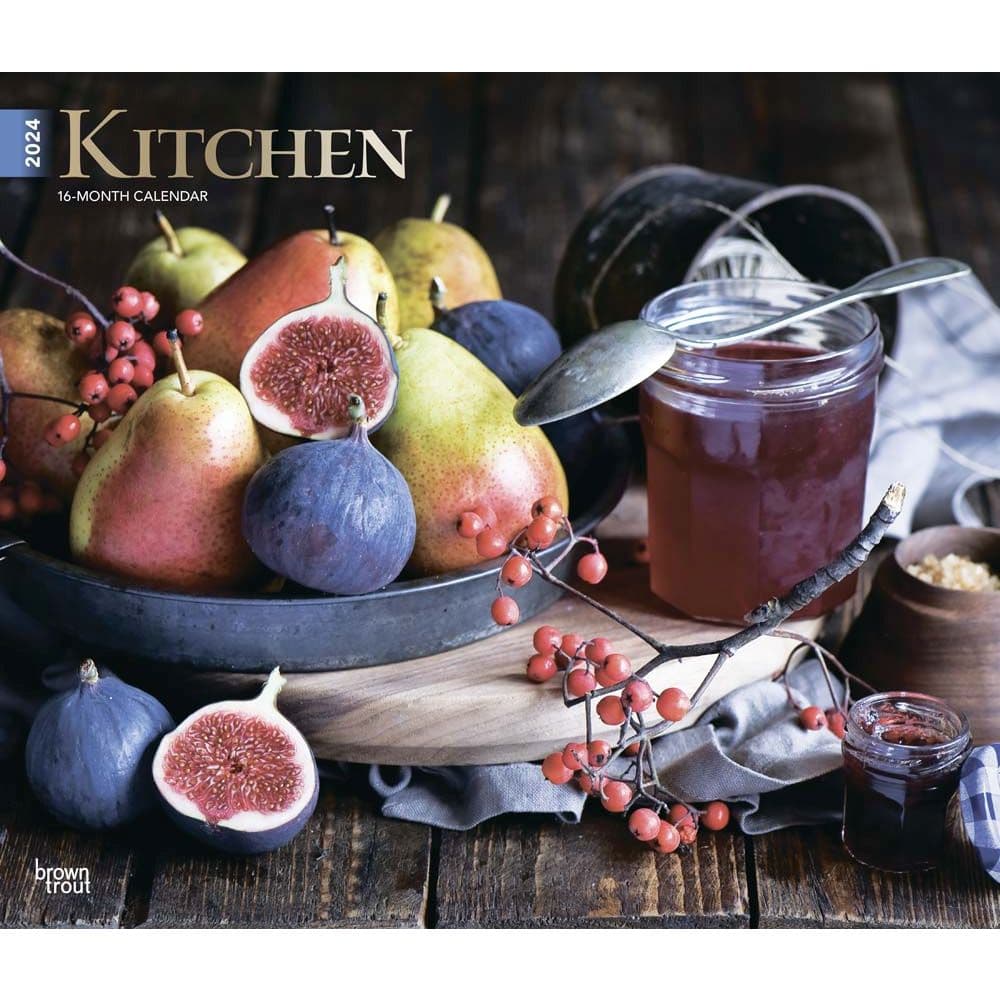 Kitchen Deluxe 2024 Wall Calendar