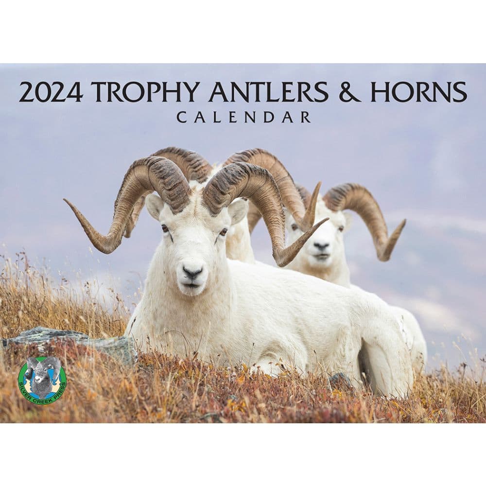 Trophy Antlers And Horns 2024 Wall Calendar   2037 