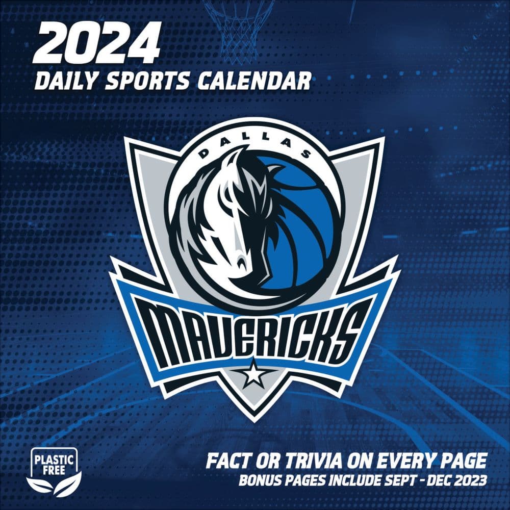 NBA Dallas Mavericks 2025 Desk Calendar