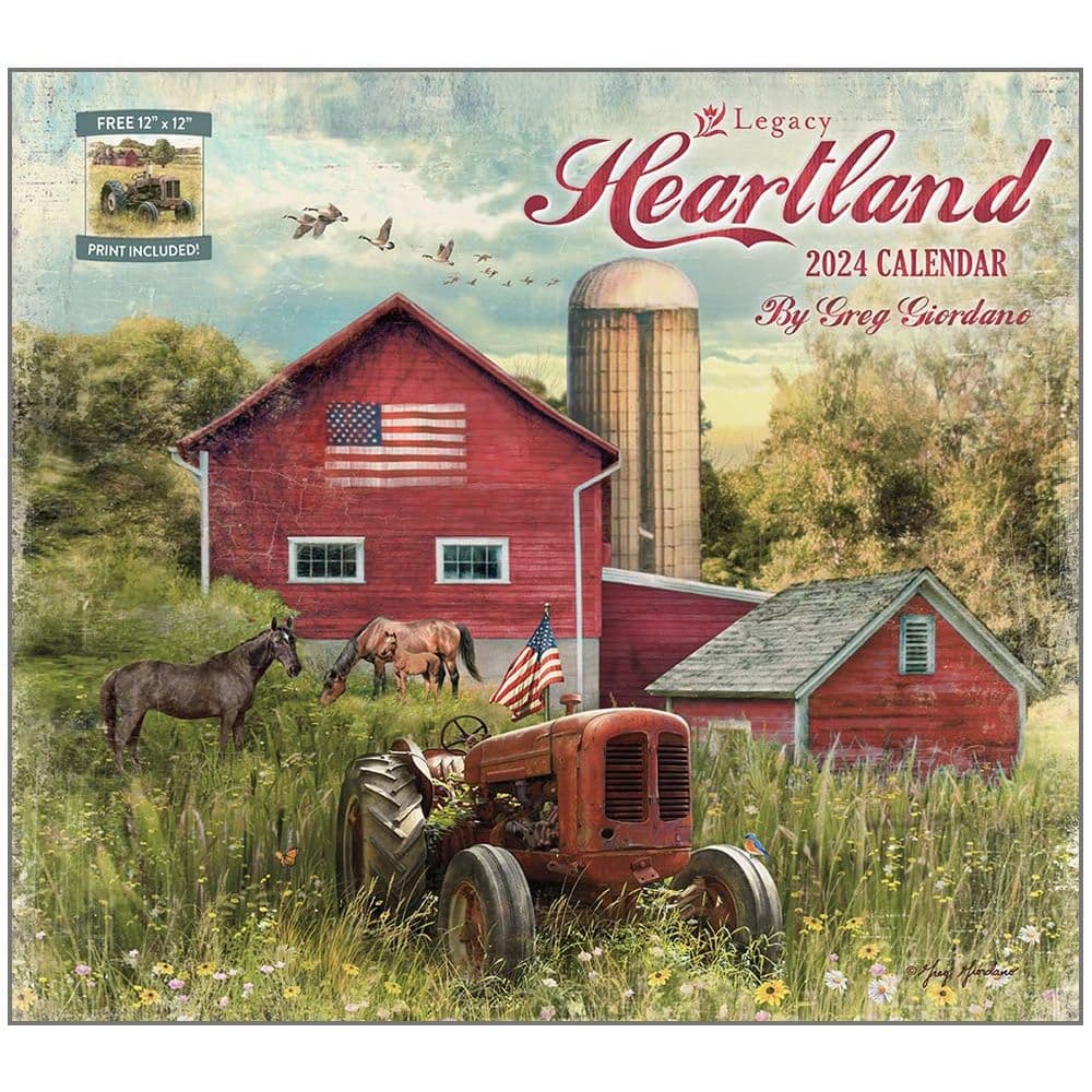 Heartland Special Edition 2024 Wall Calendar   2529 