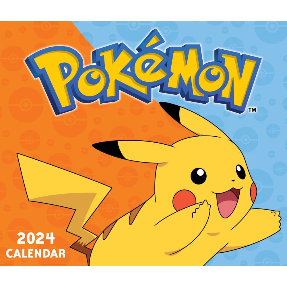 Pokemon Moves 2024 Wall Calendar