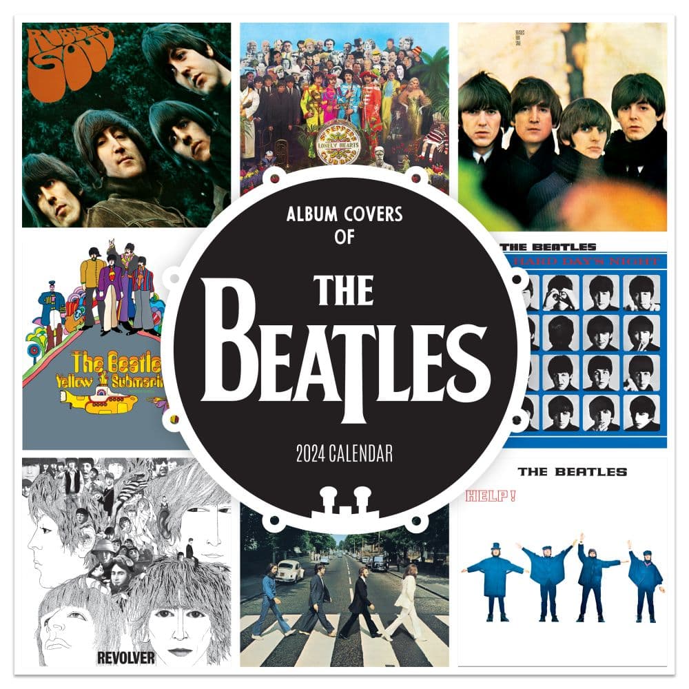 Beatles 2024 Mini Wall Calendar   3122 