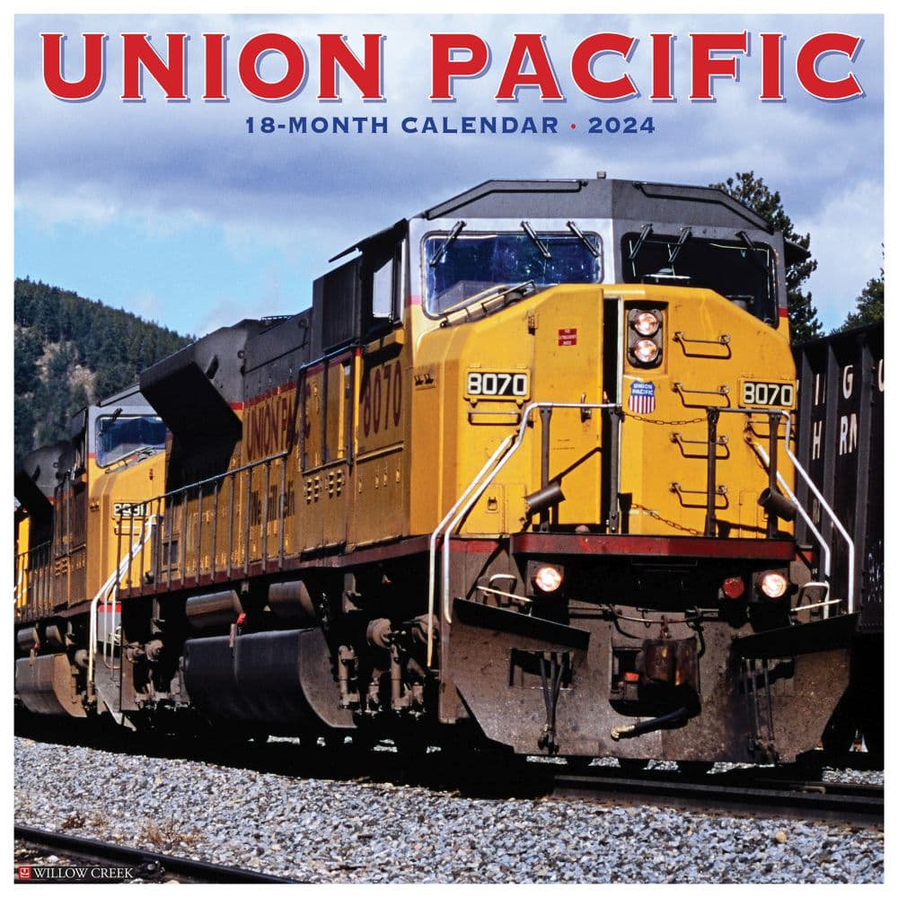 Union Pacific Railroad 2024 Wall Calendar   3429 