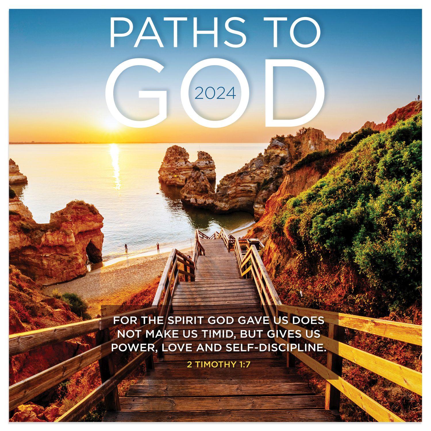Paths to God 2024 Mini Wall Calendar