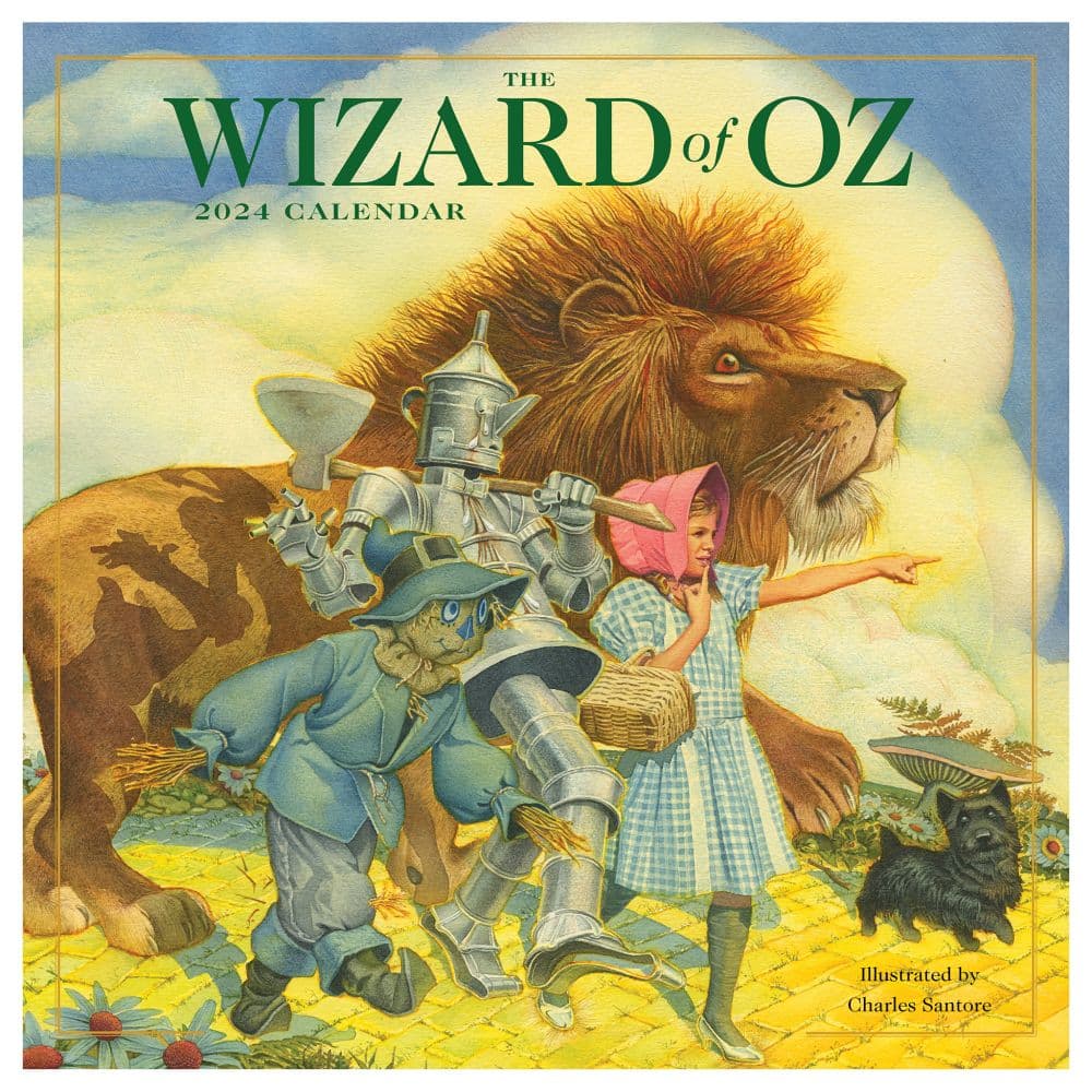 Wizard Of Oz 2024 Mini Wall Calendar