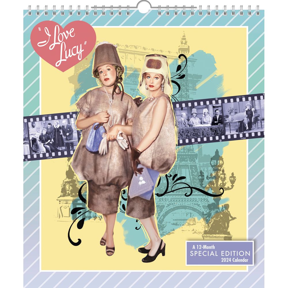 I Love Lucy Special Edition Poster 2024 Wall Calendar