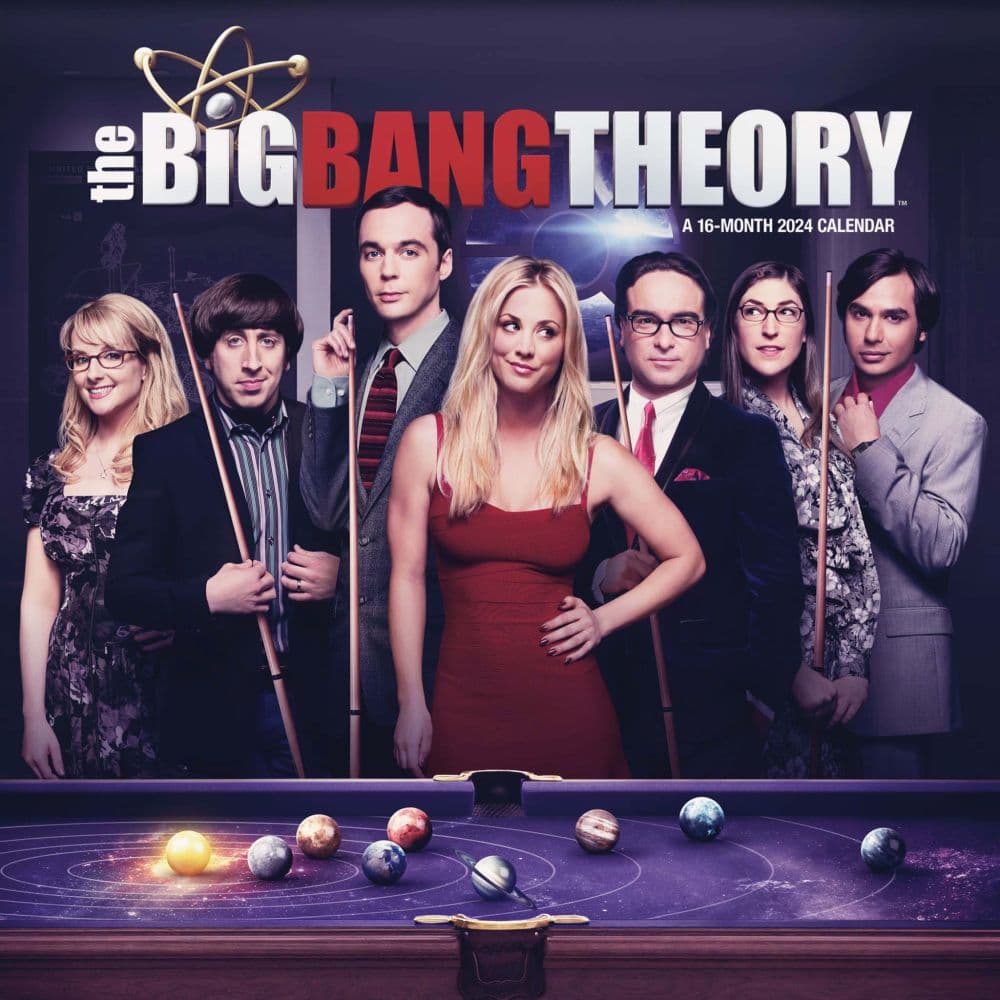 Big Bang Theory 2024 Wall Calendar