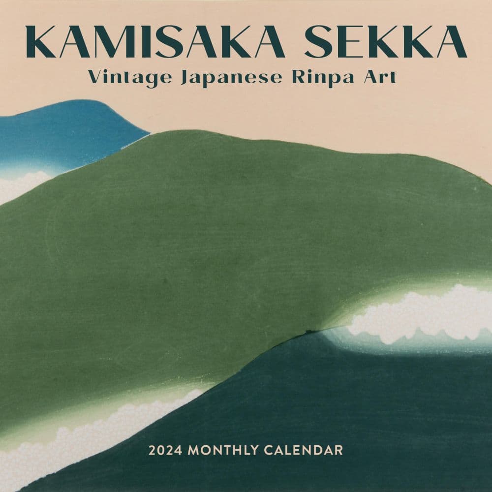 Kamisaka Sekka Vintage Art 2024 Wall Calendar