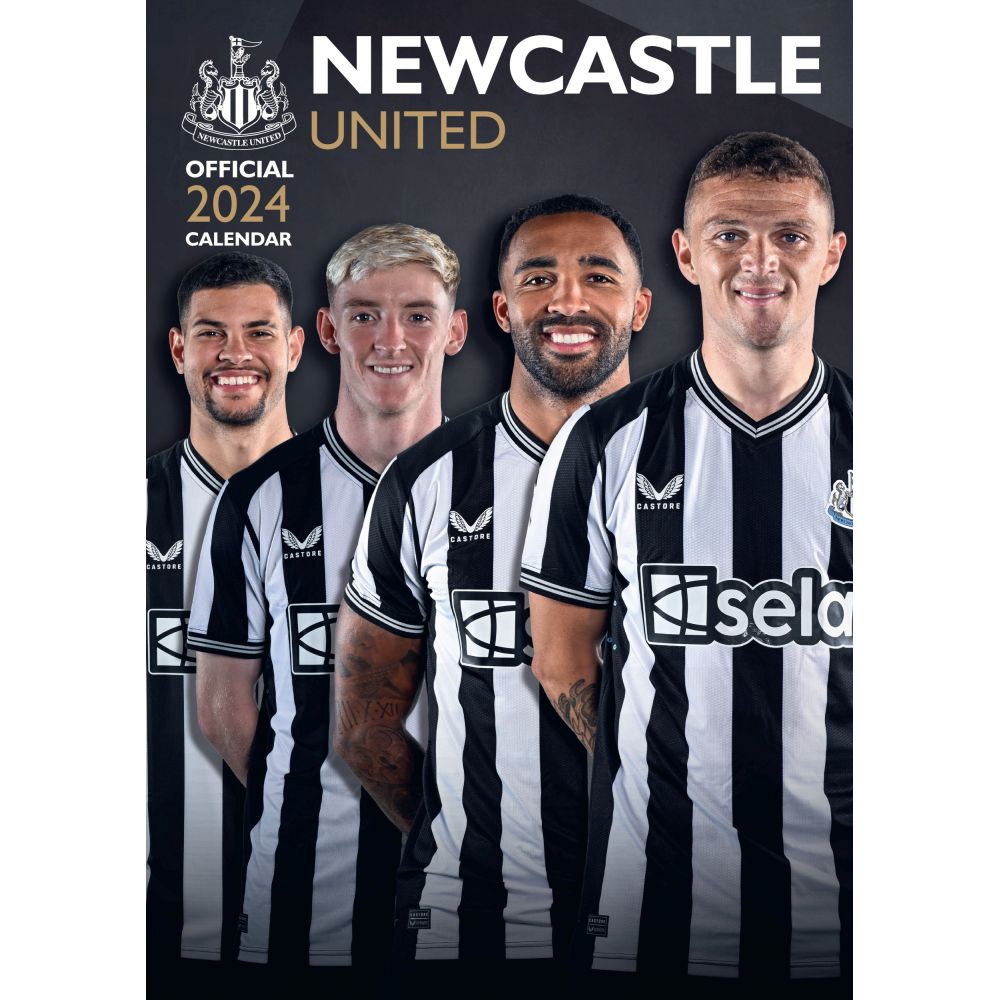 Newcastle United FC Poster 2024 Wall Calendar