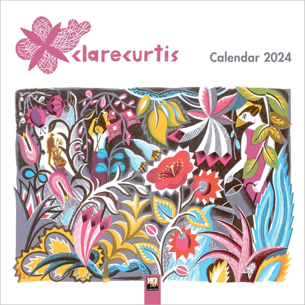 Clare Curtis 2024 Wall Calendar
