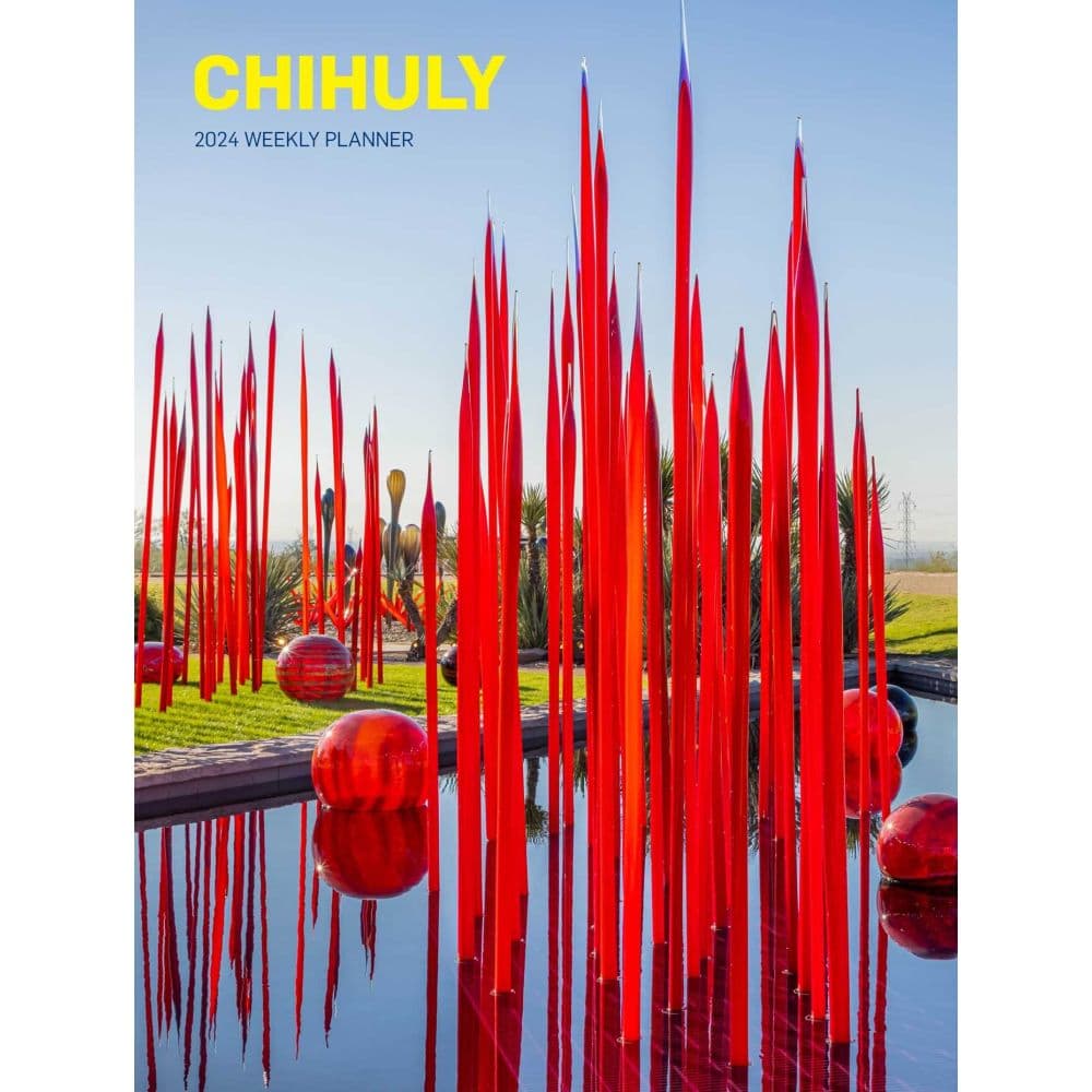 Chihuly 12 Month 2024 Weekly Planner