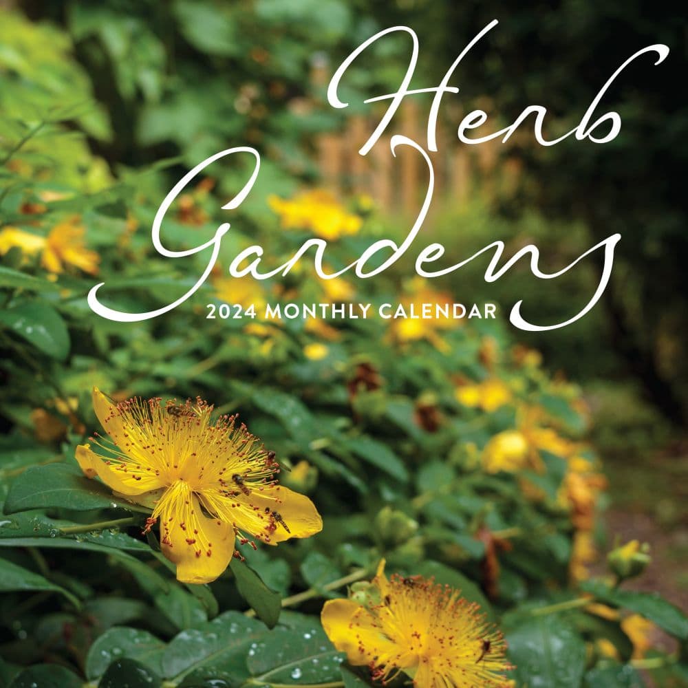 Herb Garden 2024 Wall Calendar