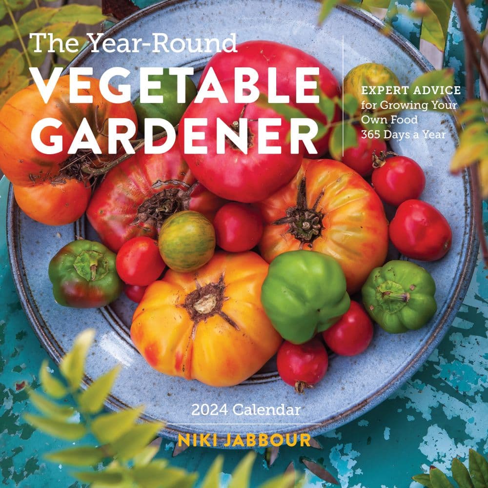 Vegetable Gardener 2024 Wall Calendar