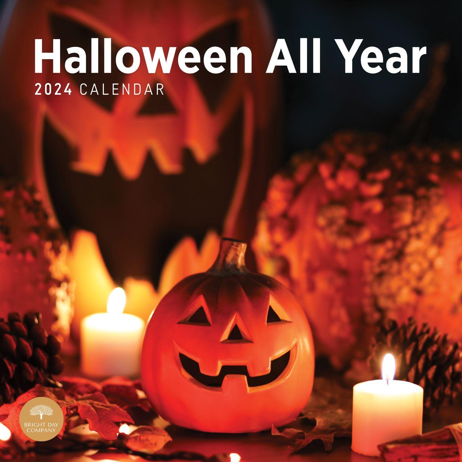 Halloween All Year 2024 Wall Calendar