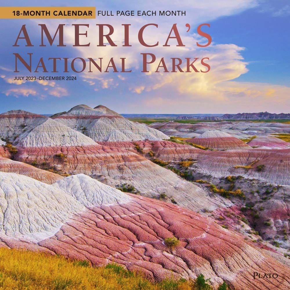 Americas National Parks 2024 Wall Calendar