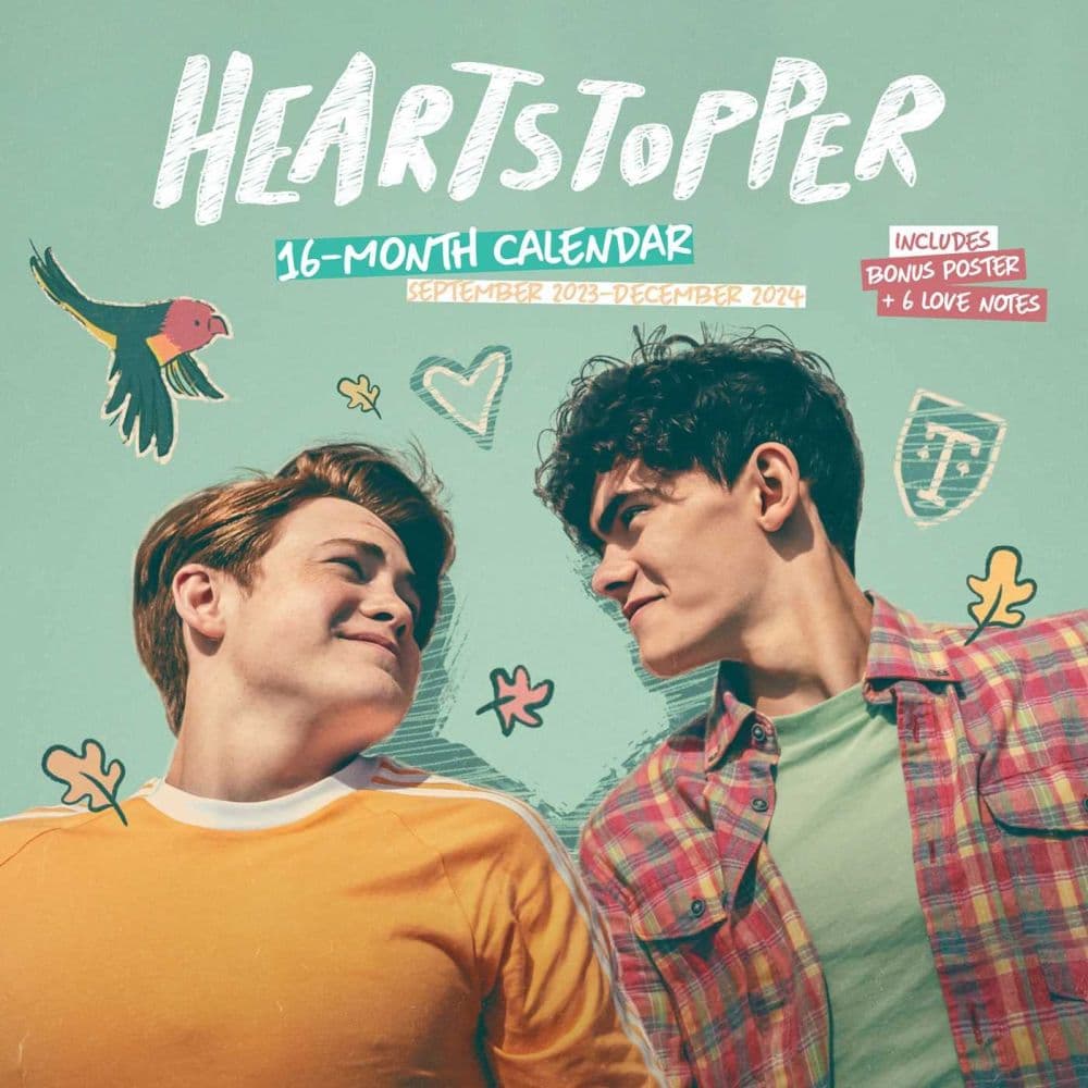 Heartstopper 2024 Wall Calendar with Poster