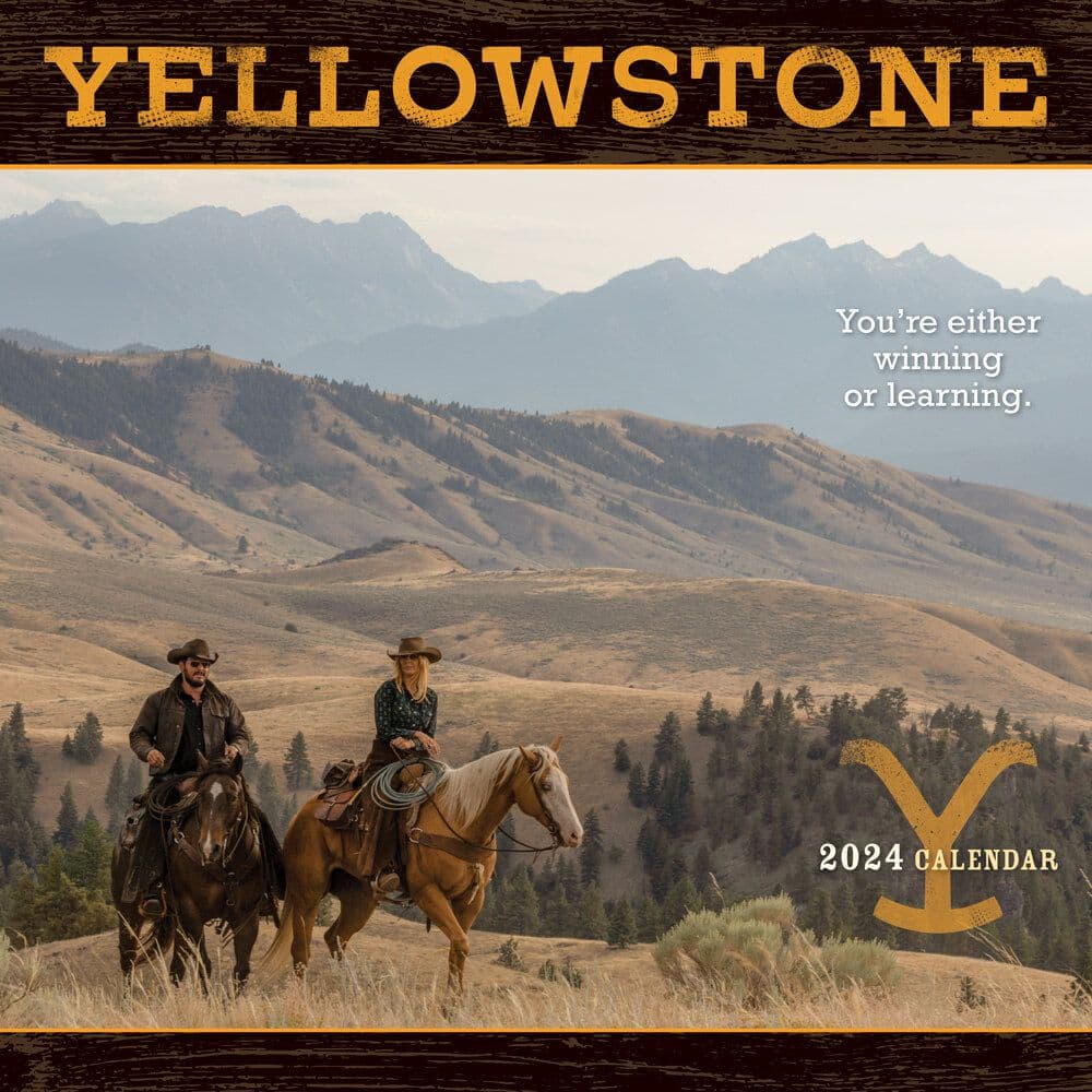 Yellowstone TV 2024 Wall Calendar