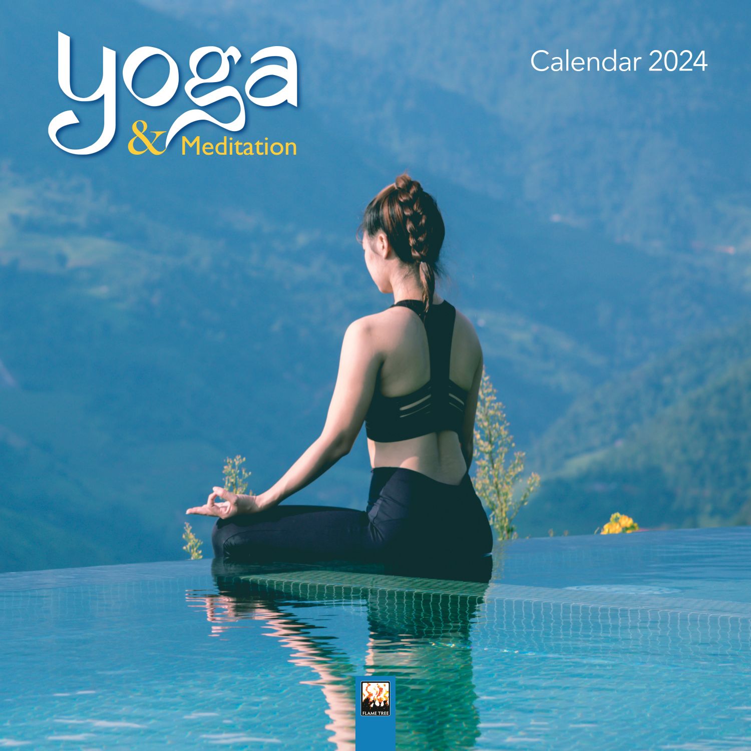 Yoga and Meditation 2024 Wall Calendar