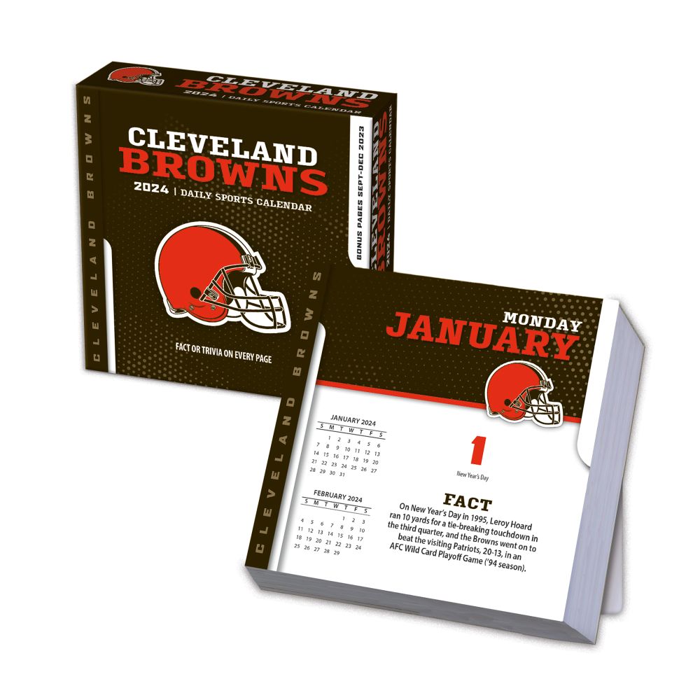 NFL Cleveland Browns 2024 Desk Calendar