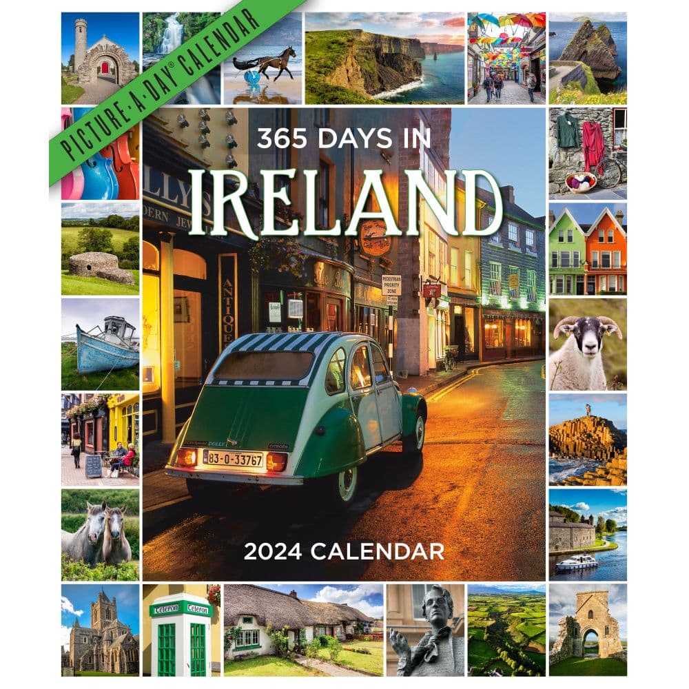 Ireland 365 Days 2024 Wall Calendar