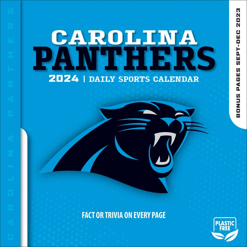 NFL Carolina Panthers 2024 Desk Calendar