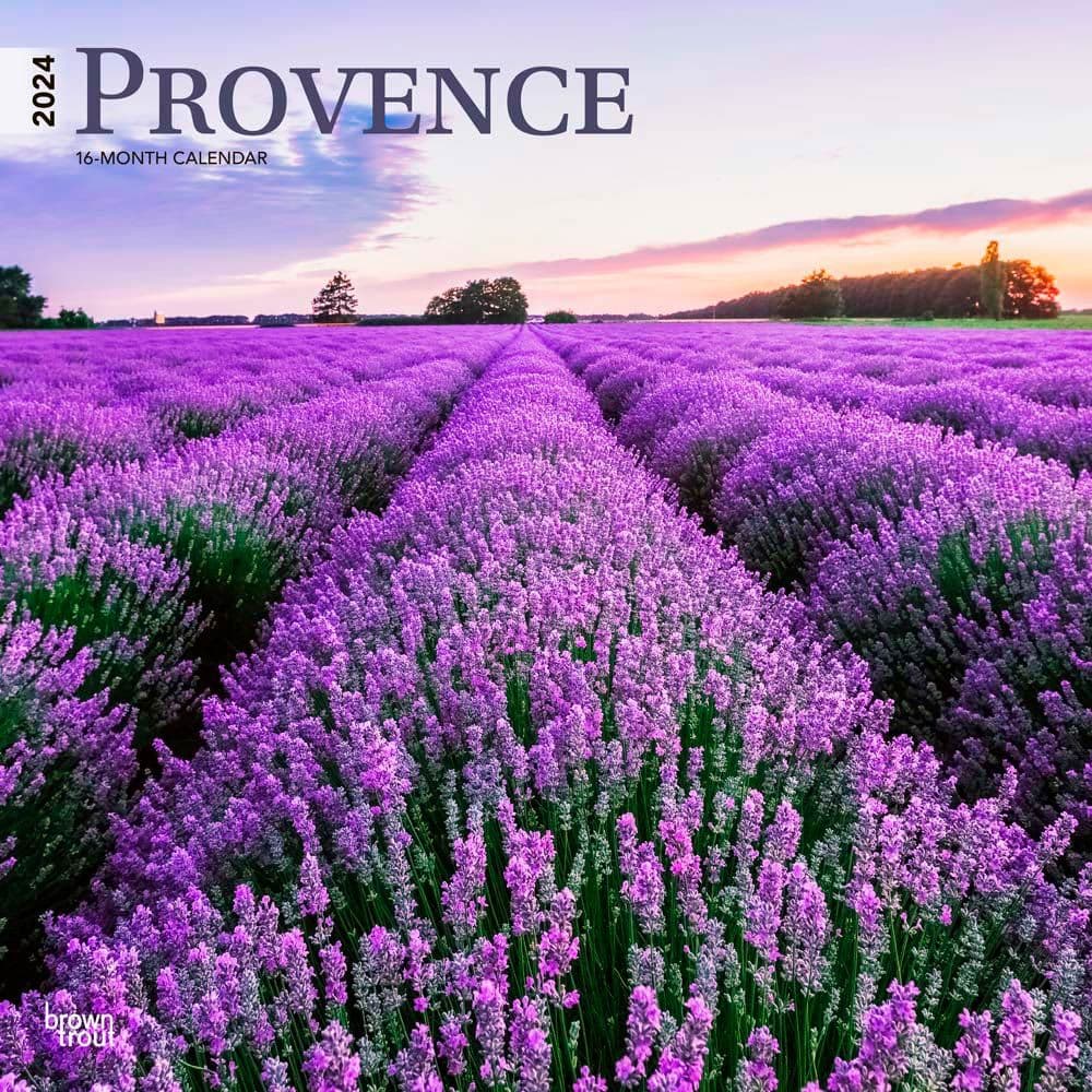 Provence 2024 Wall Calendar