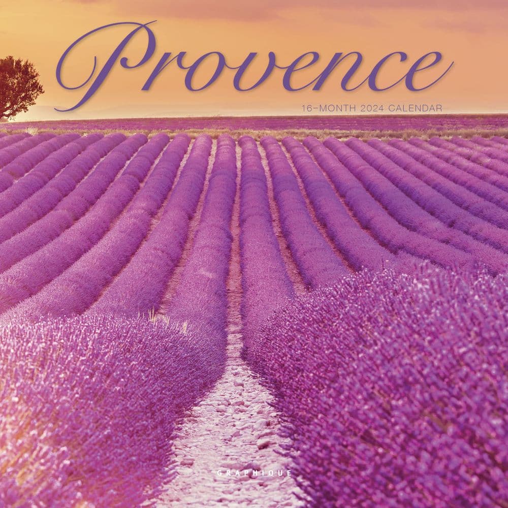 Provence 2024 Mini Wall Calendar