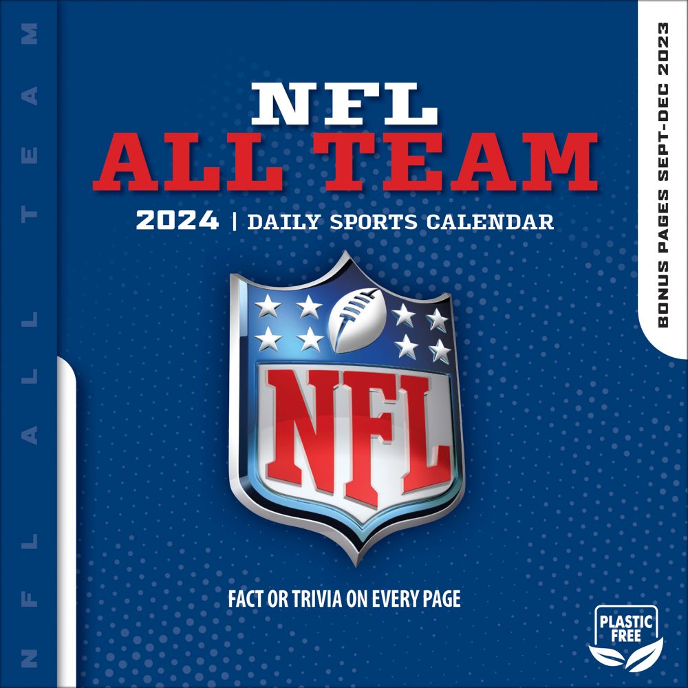 NFL All Team 2024 Desk Calendar