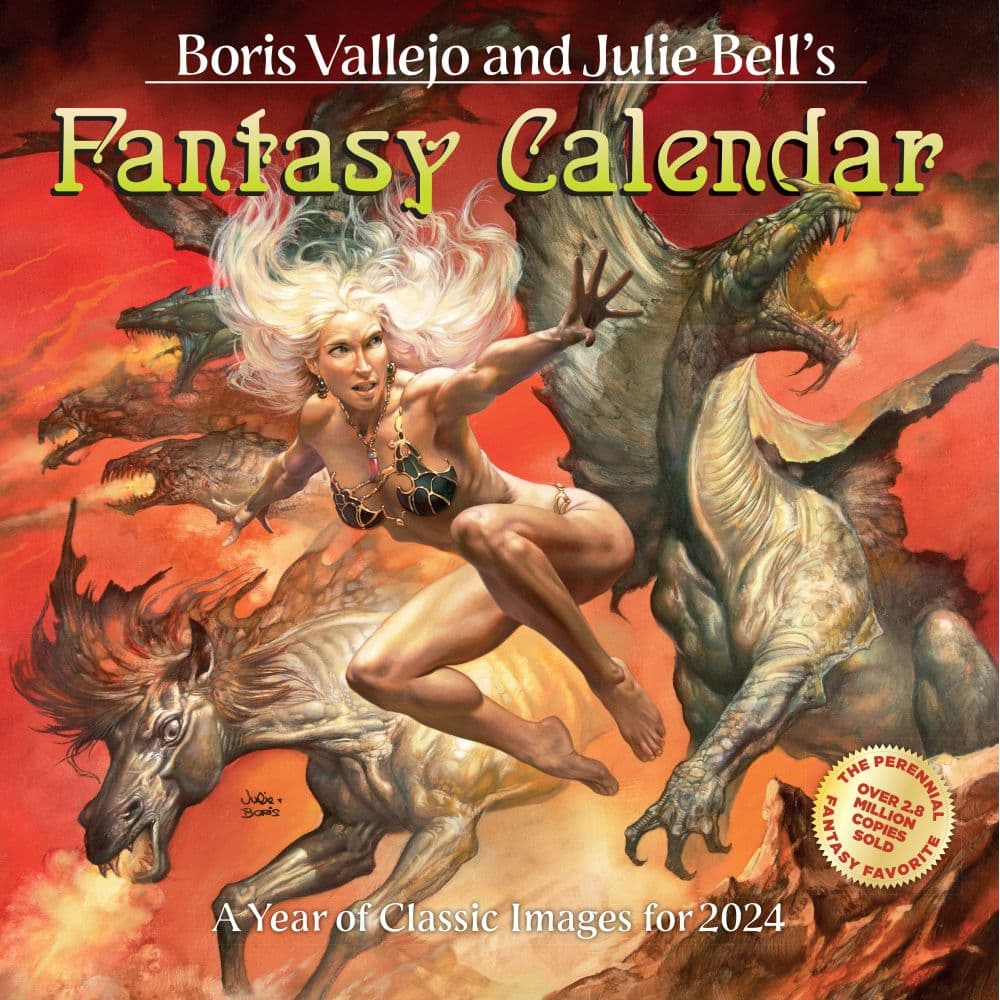 Vallejo & Bell 2024 Wall Calendar