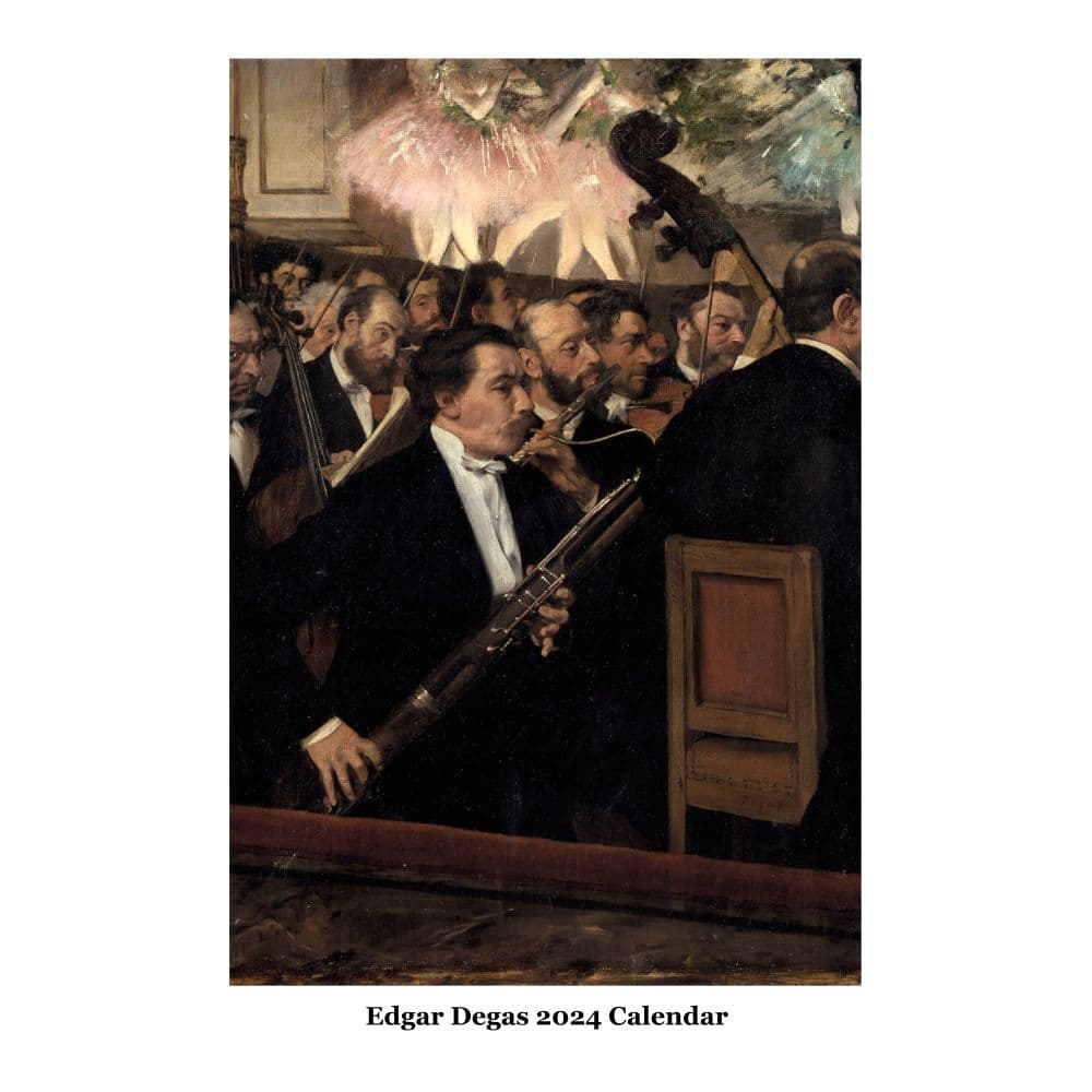 Edgar Degas 2024 Poster Wall Calendar