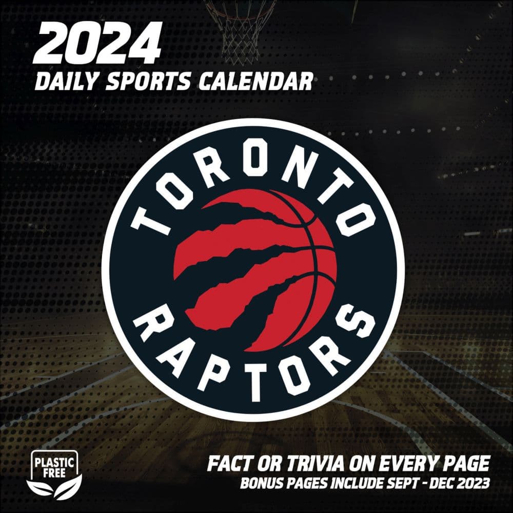 NBA Toronto Raptors 2024 Desk Calendar