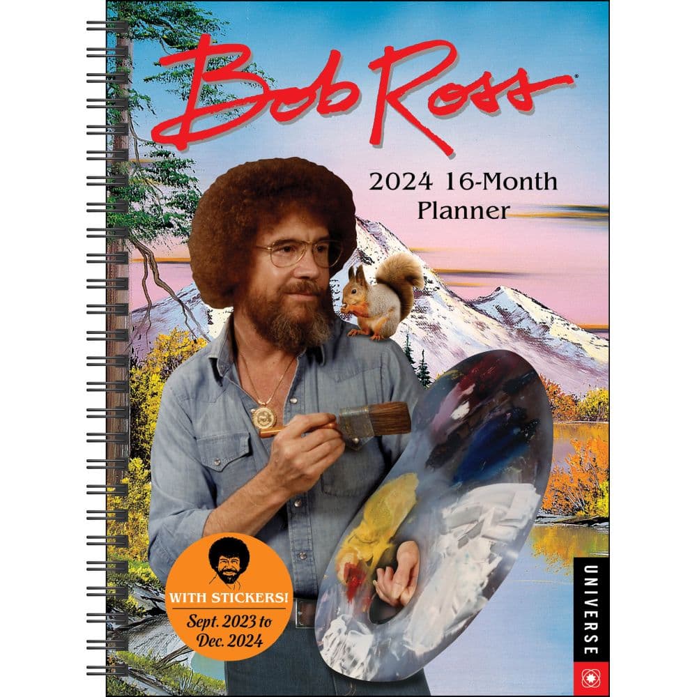 Bob Ross 2024 Planner