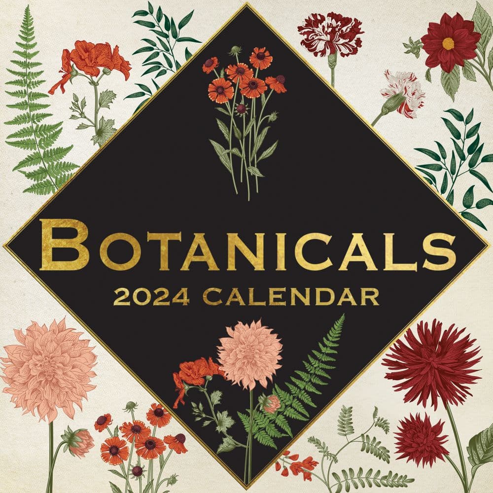 Botanicals 2024 Wall Calendar
