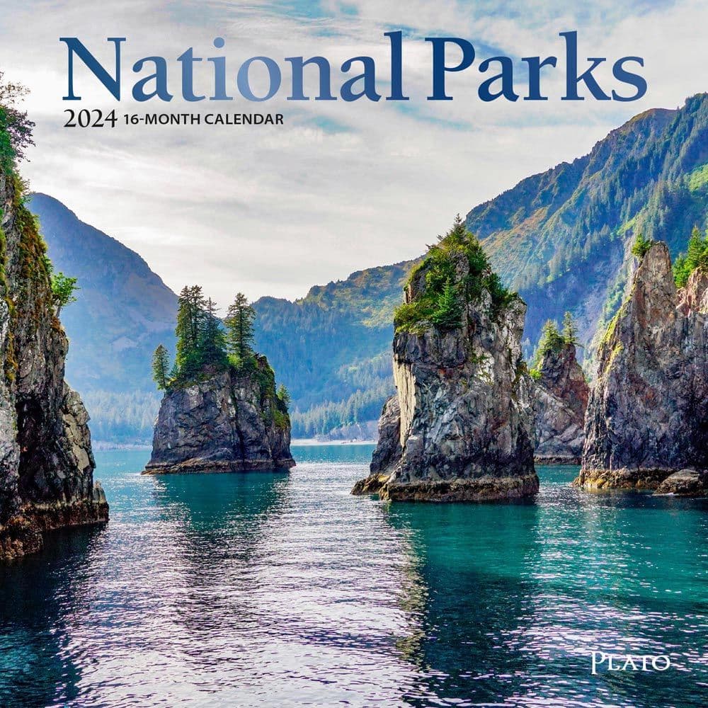 National Parks Foil 2024 Mini Wall Calendar