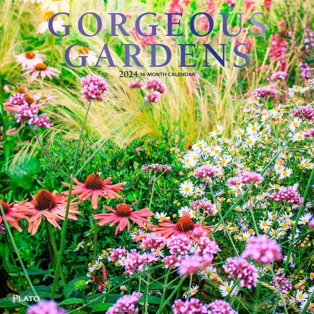 Gorgeous Gardens 2024 Wall Calendar