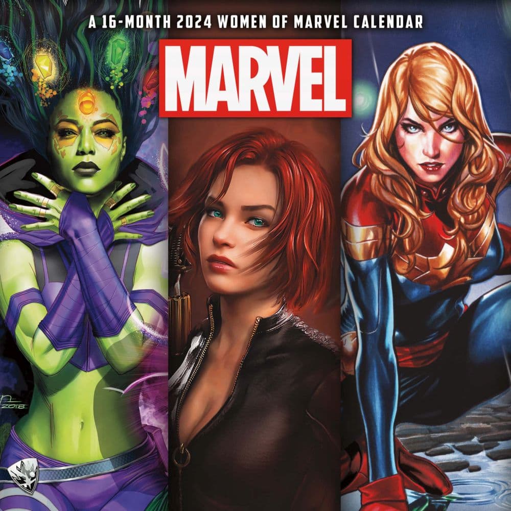 Marvel Women 2024 Wall Calendar