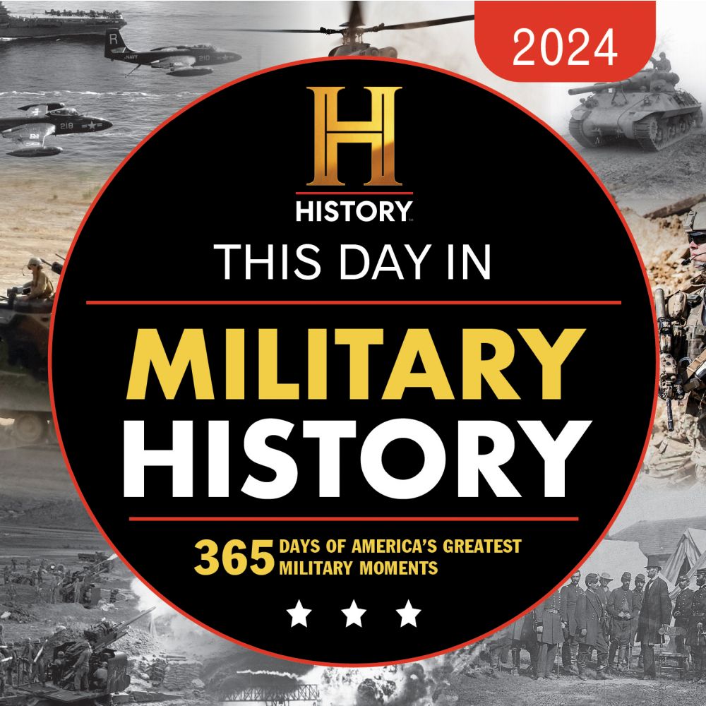 History Channel This Day in Military 2024 Desk Calendar