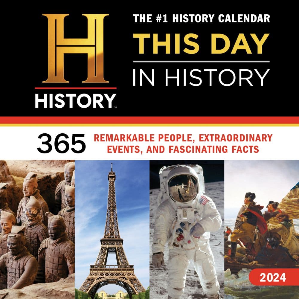 History Channel This Day in History 2024 Wall Calendar