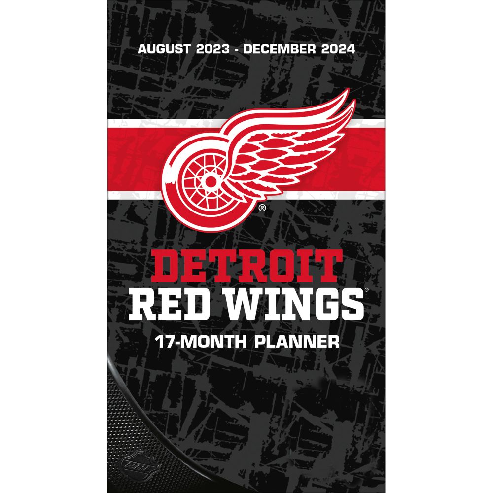 Detroit Red Wings 17 Month 2024 Pocket Planner