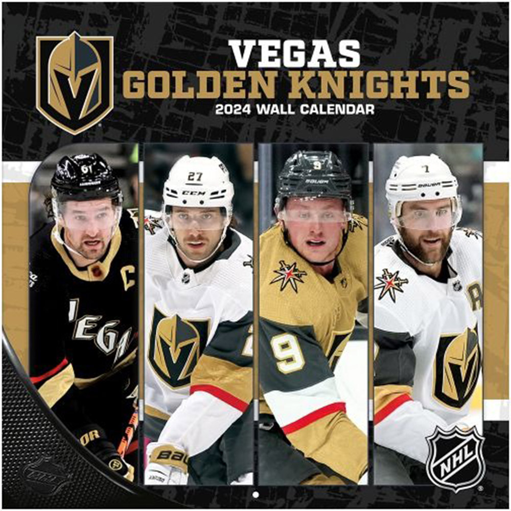 Vegas Golden Knights 2024 Mini Wall Calendar