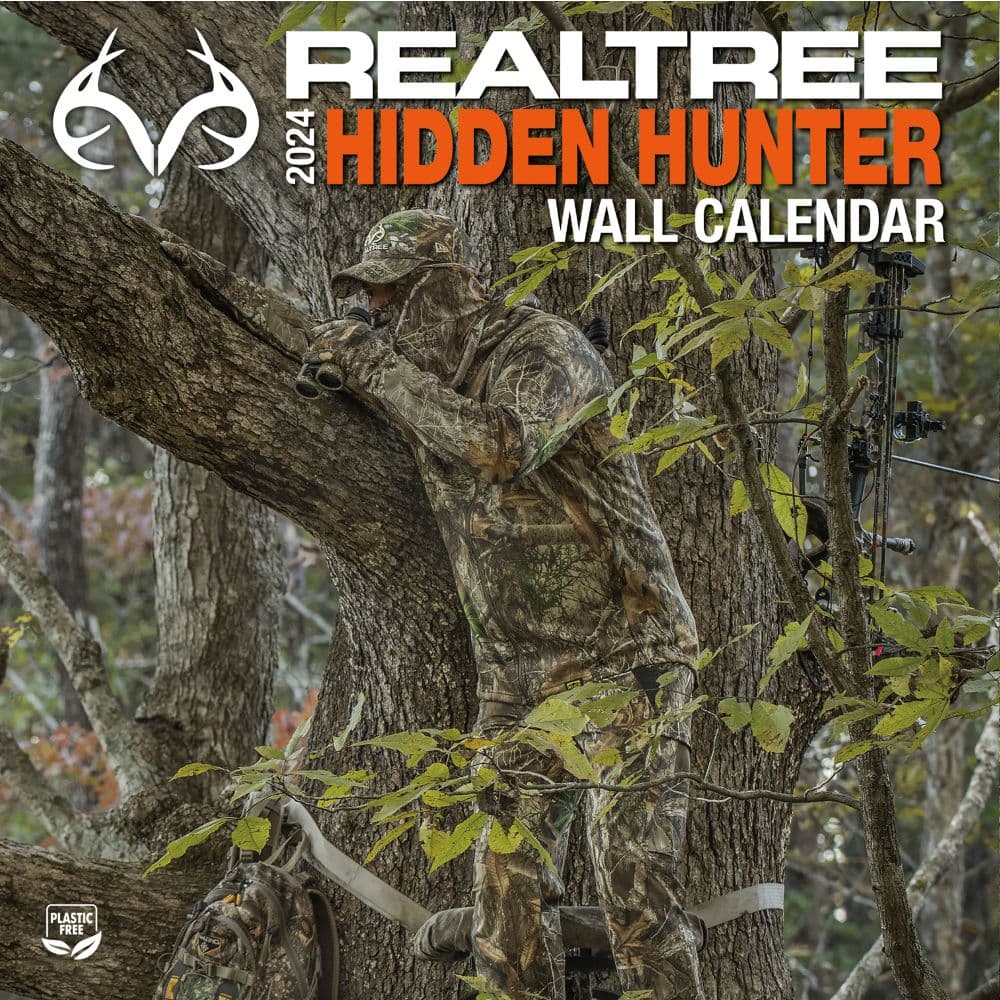 Realtree Hidden Hunter 2024 Wall Calendar