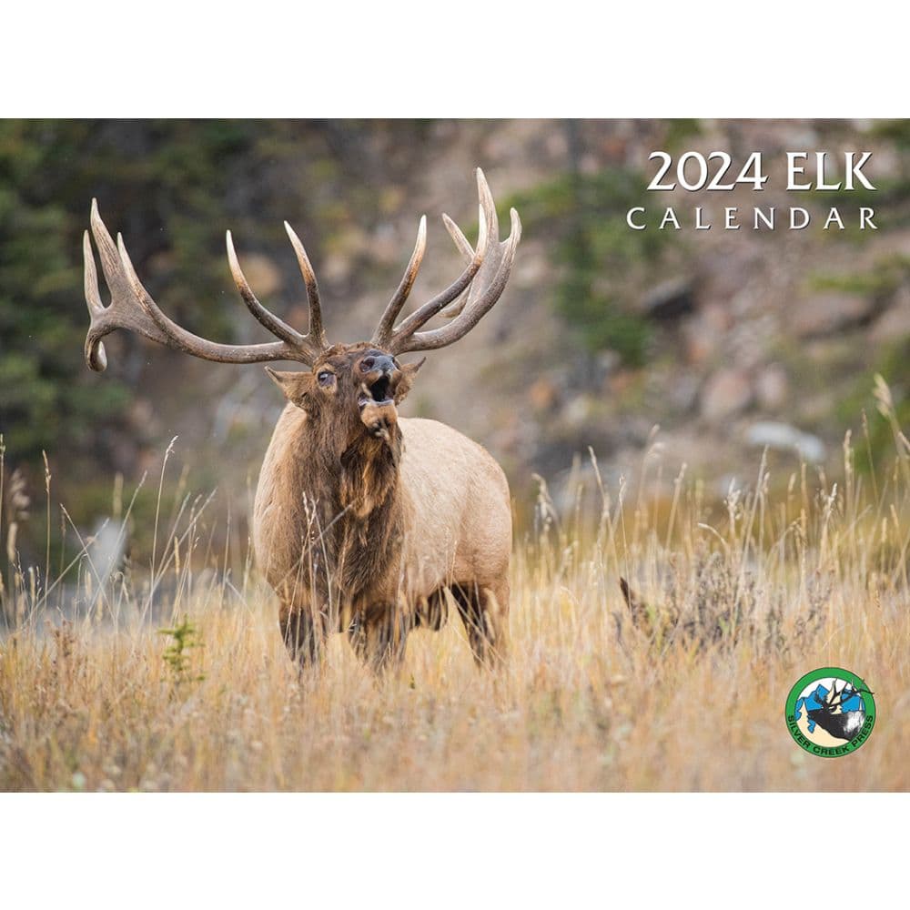 Elk 2024 Wall Calendar