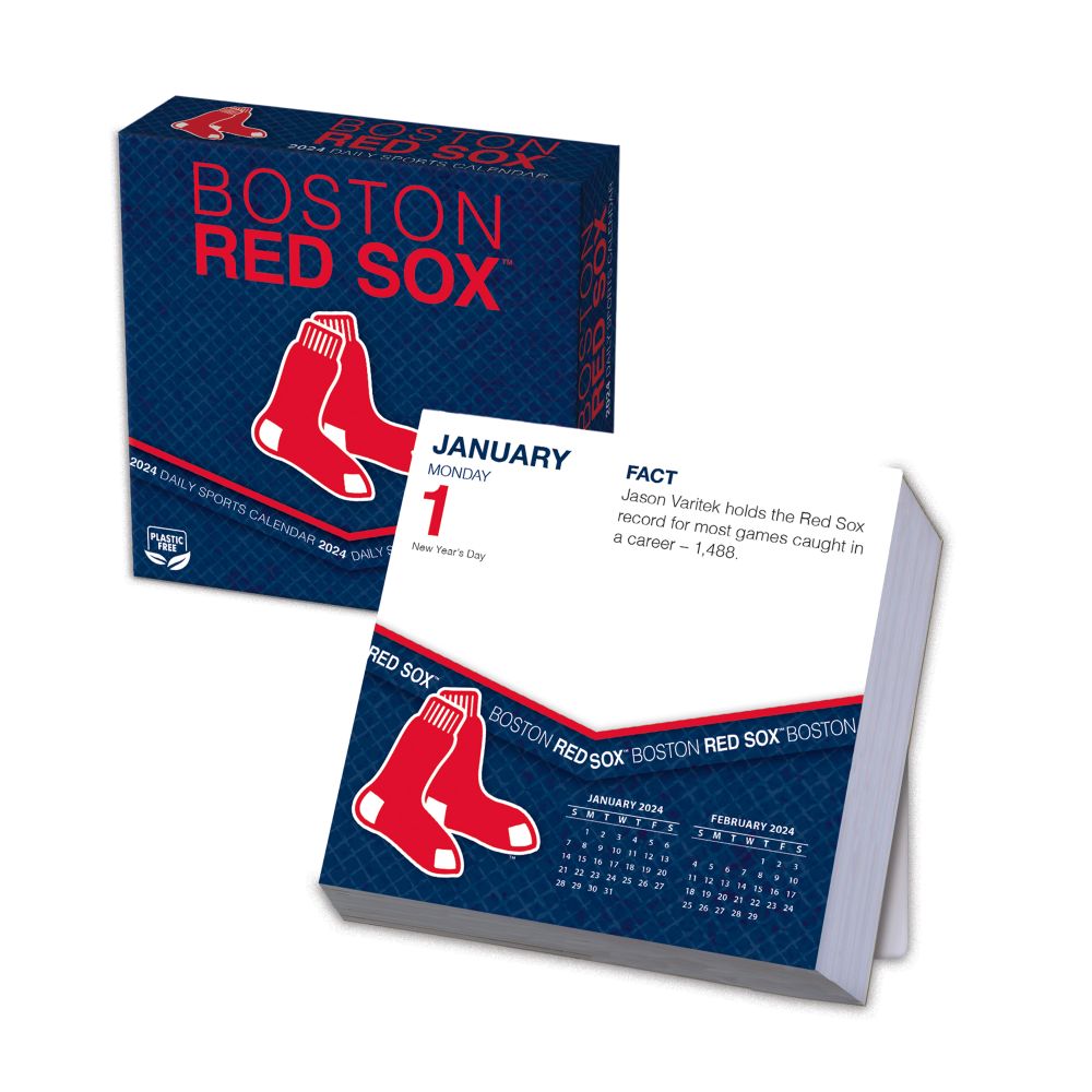 MLB Boston Red Sox 2024 Desk Calendar