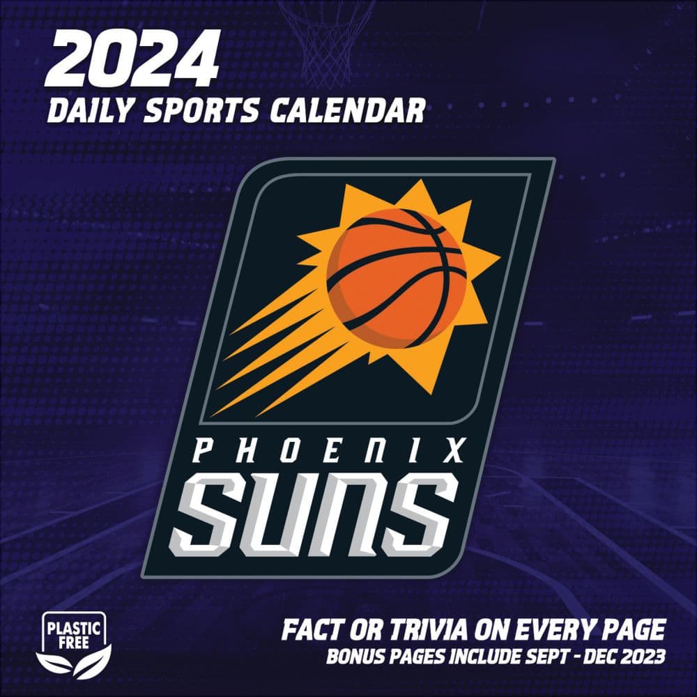 NBA Phoenix Suns 2024 Desk Calendar