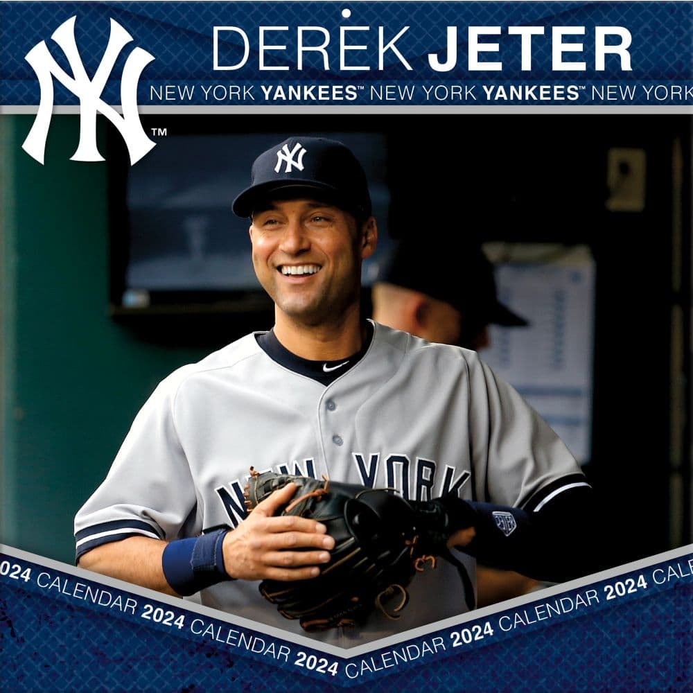 MLB Derek Jeter 2024 Wall Calendar