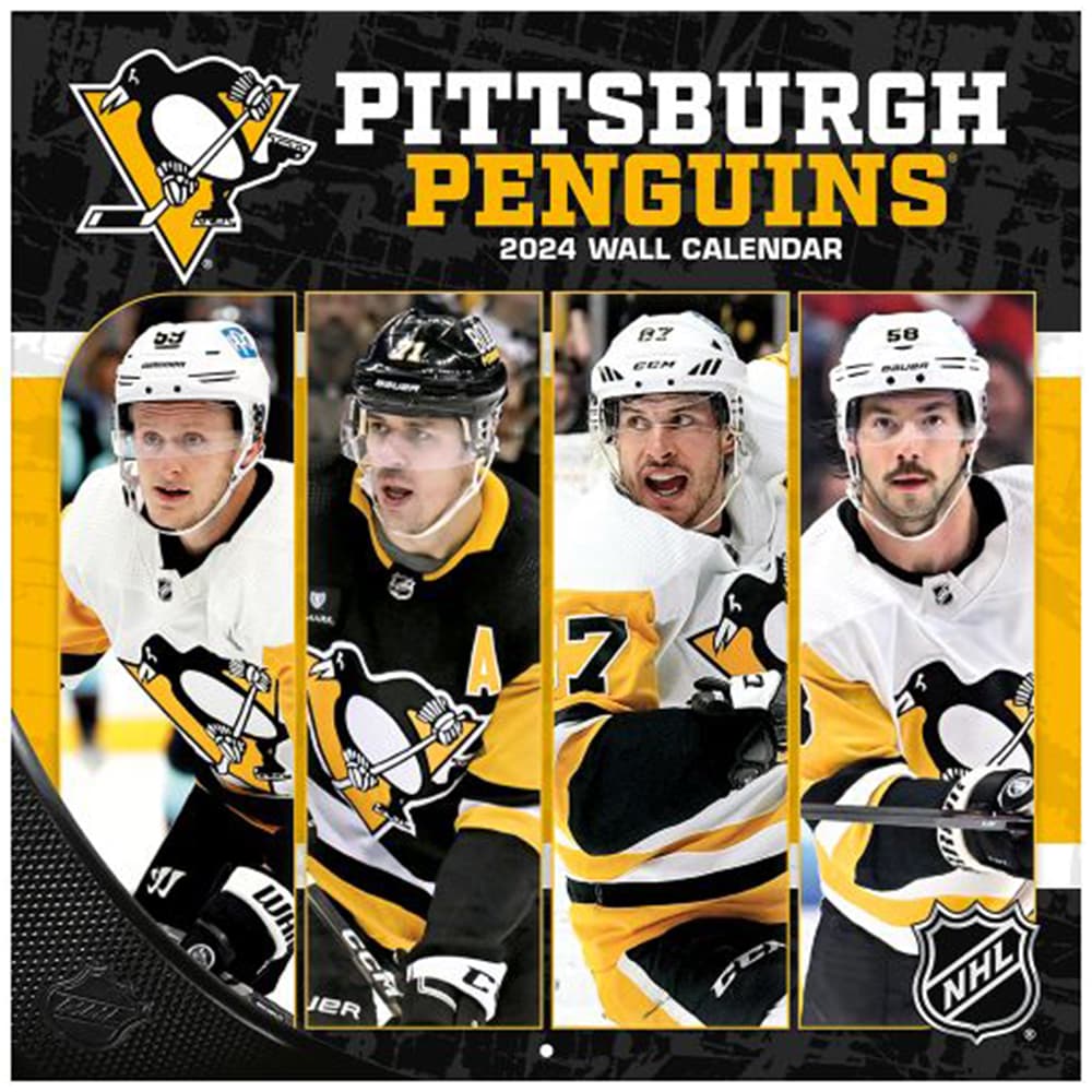 Pittsburgh Penguins 2024 Mini Wall Calendar