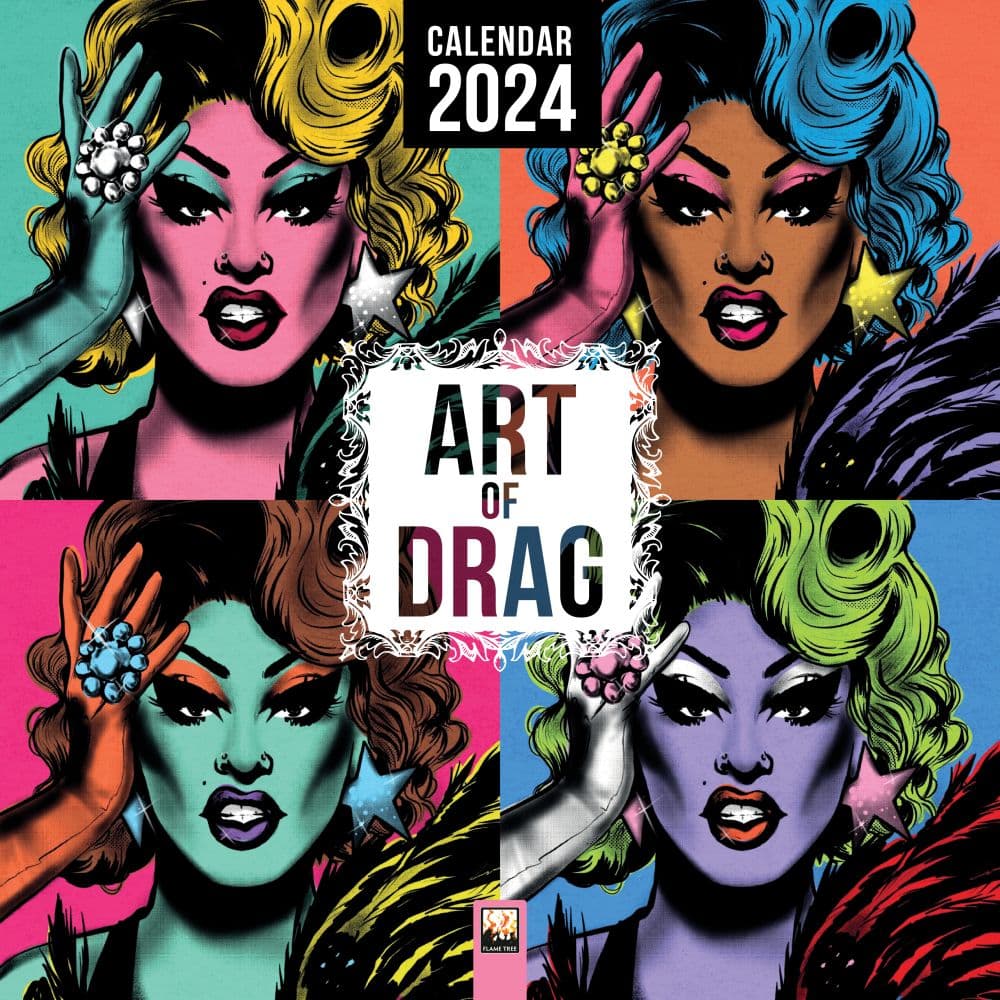 Art Of Drag 2024 Wall Calendar