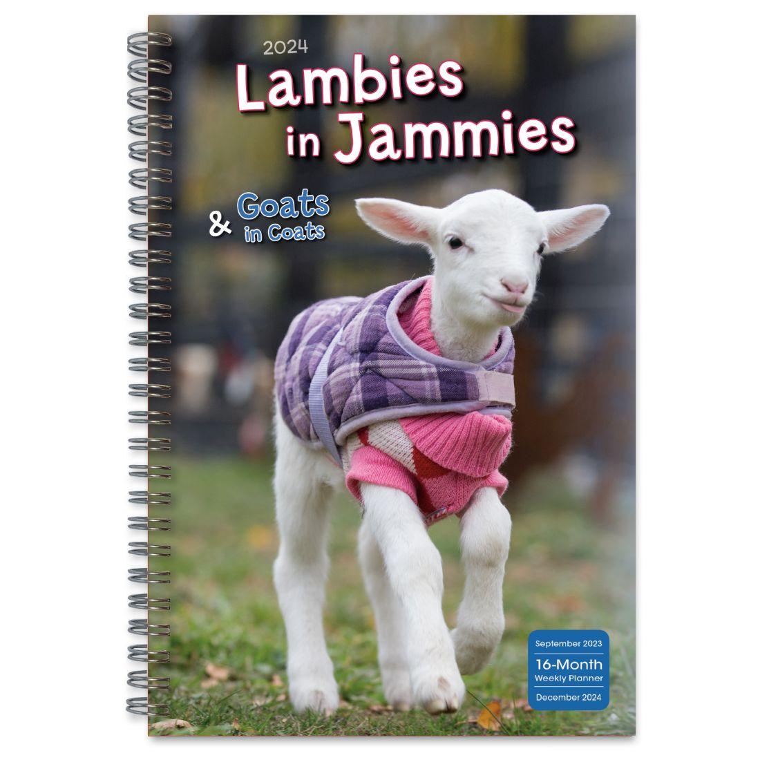 Lambies Jammies Goats Coats 2024 Planner
